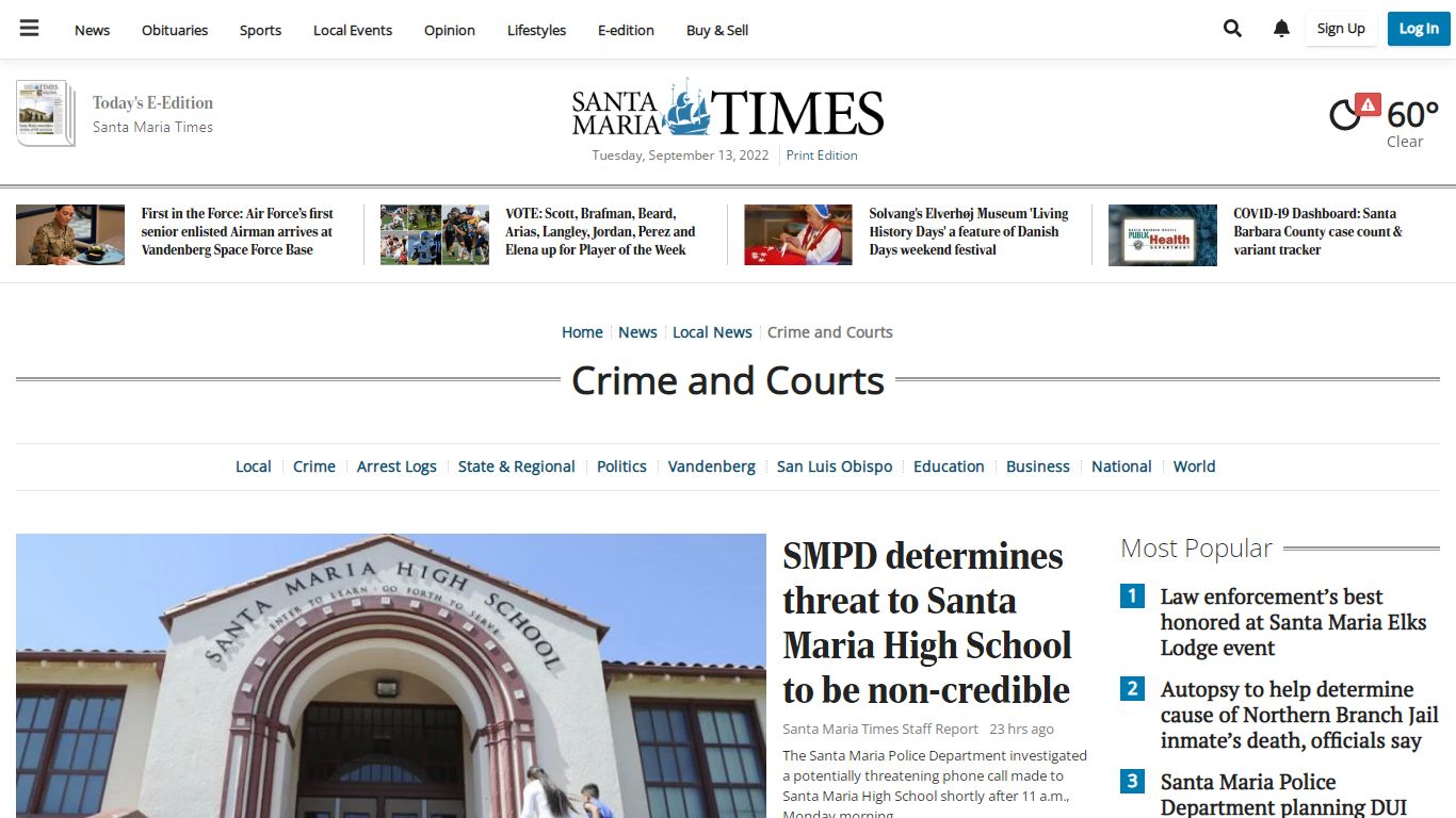 Crime and Courts | santamariatimes.com